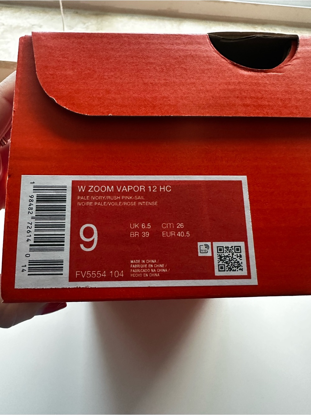 Like New Nike Vapor 12 Tennis Womens shoes size 9 - Picture 6 of 6